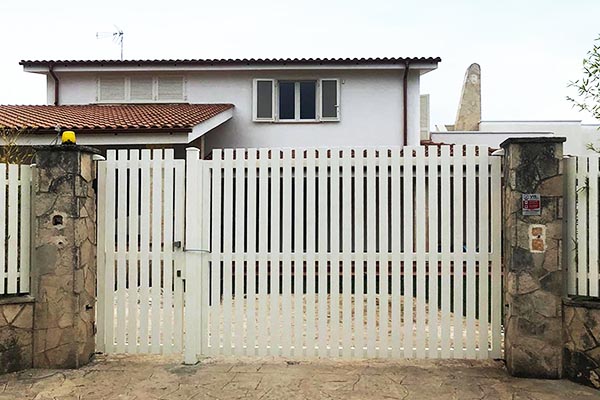 Cancello in alluminio - Modello Arianna