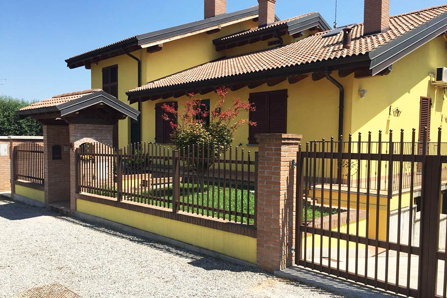 Cancelli e Recinzioni in alluminio - Modello Flora