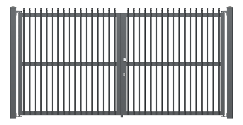 Cancello Battente due ante - Modello Flora