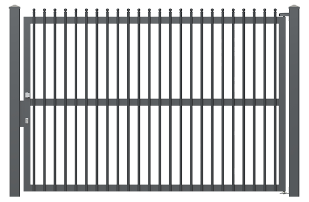 Cancello Battente Monoanta - Modello Flora