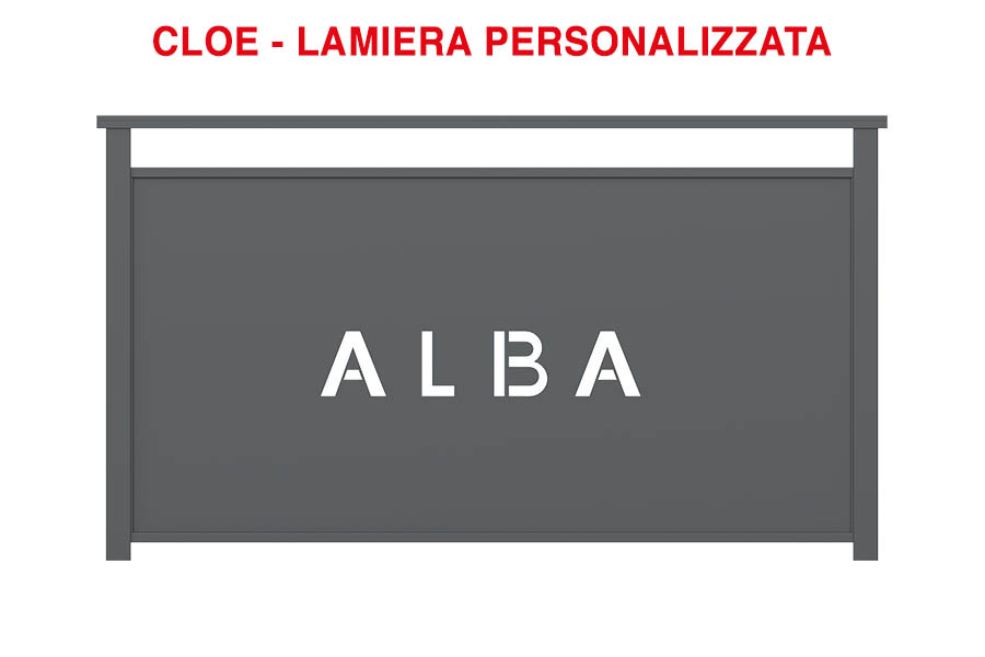 Ringhiere Cloe - Lamiera personalizzata