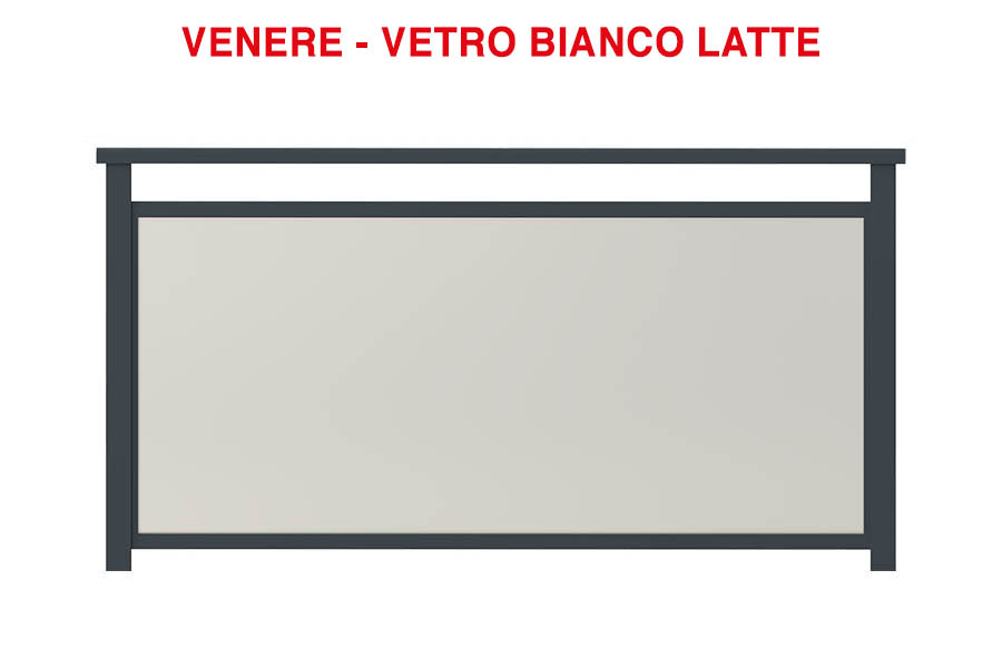 Parapetti in alluminio - Modello Venere