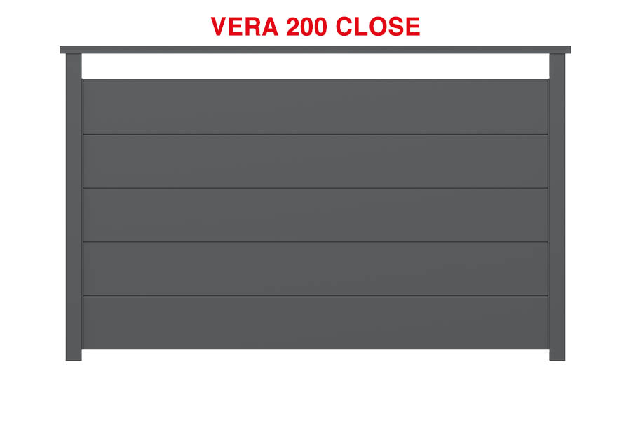 Ringhiere in alluminio - Vera 200 close